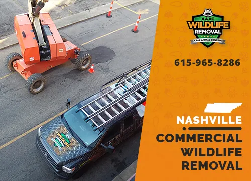 Commercial Wildlife Removal truck in Nashville